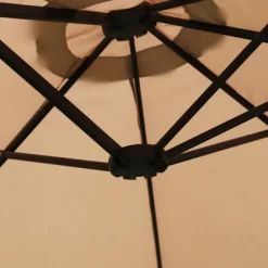 Rectangular Outdoor Patio Market Umbrella With Extra Large Base And Sand Bags - Captiva Designs -Outdoor Decoration Store GUEST 00208c25 35d5 444f adb2 fbcaa55d331c