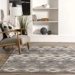 NuLOOM Kris Transitional Diamond Indoor/Outdoor Patio Area Rug -Outdoor Decoration Store GUEST 014565ae 03d8 423f 9111 a110e48680ae