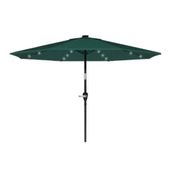 Nature Spring Patio Umbrella With LED Lights - 10', Green -Outdoor Decoration Store GUEST 01eb11da f1c0 413a 84ff a36bd87d9ca5