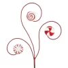 Round Top Collection Three Peppermint Stake - 1 Yard Stake 31.75 Inches - Candy Canes Yard Christmas - 21011 - Metal - Red -Outdoor Decoration Store GUEST 02a65ea6 569f 40bf bbdf 145a7a64b2d0