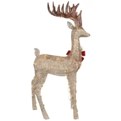 Northlight 48" Pre-Lit LED Champagne Deer Outdoor Christmas Decoration 11 Northlight 48" Pre-Lit LED Champagne Deer Outdoor Christmas Decoration -Outdoor Decoration Store GUEST 057dd354 abd6 459f 9ed7 74a423936918