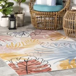 NuLOOM Ally Nautical Machine Washable Indoor/Outdoor Area Rug -Outdoor Decoration Store GUEST 06431473 4cda 42f8 bf63 1f91fd2f8f89