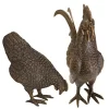 Design Toscano Barnyard Rooster And Hen Solid Cast Bronze Garden Statue Set -Outdoor Decoration Store GUEST 067d4cc9 a16a 42fb 8f23 adb97a589625