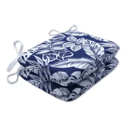 Set Of 2 Delray Outdoor/Indoor Rounded Corners Seat Cushions - Pillow Perfect -Outdoor Decoration Store GUEST 06e254dc 1ad6 43e4 a0c4 9984a014b531