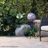 12" Mosaic Mirrored Flower Glass Gazing Globe With Floral Pattern - Alpine Corporation -Outdoor Decoration Store GUEST 07006771 2fb2 470a a7a1 d2719dfbc2ca