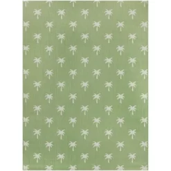 Palm Tree Outdoor Rug Green - Threshold™