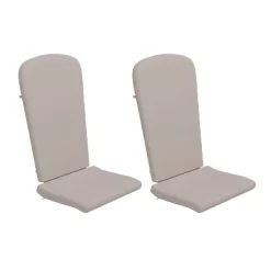 Merrick Lane Set Of 2 Indoor/Outdoor High Back Adirondack Chair Cushions With Elastic Strap And Water Resistant Covers 27 Merrick Lane Set Of 2 Indoor/Outdoor High Back Adirondack Chair Cushions With Elastic Strap And Water Resistant Covers -Outdoor Decoration Store GUEST 0a0ba20f df1d 4ff2 b57b a0935ddcda6e