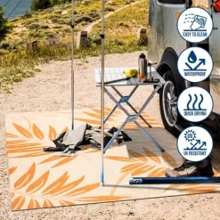 Havana Tropical Palm Leaf Indoor/Outdoor Area Rug - JONATHAN Y -Outdoor Decoration Store GUEST 0af1f46d 2121 4d84 8eec 9f5226ca47e4