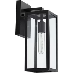 John Timberland Titan Modern Outdoor Wall Light Fixtures Set Of 2 Mystic Black Dusk To Dawn 14" Clear Glass For Post Exterior Barn Deck 12 John Timberland Titan Modern Outdoor Wall Light Fixtures Set Of 2 Mystic Black Dusk To Dawn 14" Clear Glass For Post Exterior Barn Deck -Outdoor Decoration Store GUEST 0d51de3c b967 47a4 9143 f9a056194391