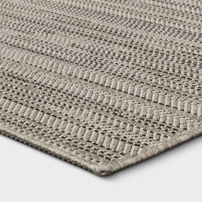Faded Lines Outdoor Rug Cream - Smith & Hawken™ 4 Faded Lines Outdoor Rug Cream - Smith & Hawken™ - Image 2