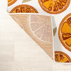 Aranciata Citrus Slice High-Low Indoor/Outdoor Area Rug - JONATHAN Y -Outdoor Decoration Store GUEST 0e3e375f 8892 411d 9ce8 25f590ad9890