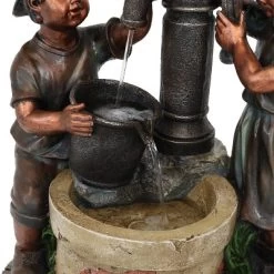 Sunnydaze Decor Sunnydaze 24"H Electric Polyresin Jack And Jill At Farmhouse Pump And Well Outdoor Water Fountain 14 Sunnydaze Decor Sunnydaze 24"H Electric Polyresin Jack And Jill At Farmhouse Pump And Well Outdoor Water Fountain -Outdoor Decoration Store GUEST 0fe42cc3 e007 45c1 969e c3954ff393c6
