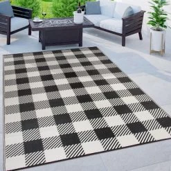World Rug Gallery Buffalo Plaid Reversible Plastic Outdoor Rugs -Outdoor Decoration Store GUEST 100489a6 a88a 4863 805e 050833661fc4