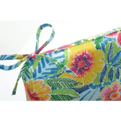 Set Of 2 Outdoor/Indoor Rounded Corners Seat Cushions Pensacola - Pillow Perfect -Outdoor Decoration Store GUEST 10578055 18fd 4208 b08c 61037a2b83c7