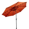 Costway 10FT Patio Solar Umbrella LED Patio Market Steel Tilt W/Crank Outdoor OrangeBlue New 2 Costway 10FT Patio Solar Umbrella LED Patio Market Steel Tilt W/Crank Outdoor OrangeBlue New -Outdoor Decoration Store GUEST 11ec5a62 809c 4994 bd28 1df97f9a20c5
