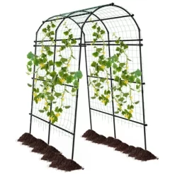 Costway 7.5FT Garden Arch Trellis Outdoor Plant Support Archway For Climbing Vine Flower 19 Costway 7.5FT Garden Arch Trellis Outdoor Plant Support Archway For Climbing Vine Flower -Outdoor Decoration Store GUEST 123cb4b4 00ff 4ae4 ba2a 75f4e39c10ac