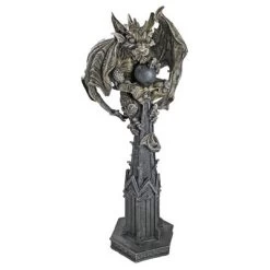 Design Toscano Raptor, Gargoyle Surveyor Of The Realm Sculpture