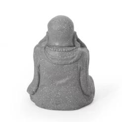 Harrod Outdoor See No Evil Monk Garden Statue - Stone Gray - Christopher Knight Home -Outdoor Decoration Store GUEST 133dc639 47cd 4493 876f 478b2c8ebda5