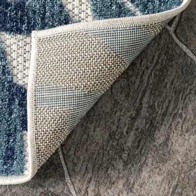 NuLOOM Flor Multi Tropical Leaves Indoor/Outdoor Patio Area Rug 8 NuLOOM Flor Multi Tropical Leaves Indoor/Outdoor Patio Area Rug - Image 6