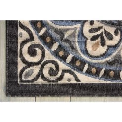 Nourison Caribbean CRB15 Ivory/Charcoal Indoor/Outdoor Area Rug -Outdoor Decoration Store GUEST 13d8dc22 fc1d 4cbd 97a2 d57901598317