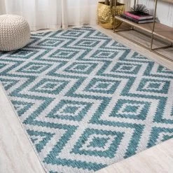 Sintra Diamond Indoor/Outdoor Area Rug - JONATHAN Y -Outdoor Decoration Store GUEST 1432cd13 0a08 451c 8c7c ba2cf977a41b