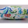 25" Outdoor/Indoor Floor Pillow Coral Bay Blue - Pillow Perfect -Outdoor Decoration Store GUEST 143478b6 a27c 4610 a604 62b644e53edc