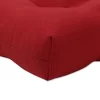 2pk Outdoor/Indoor Reversible Chair Pad Set Splash Flame Red - Pillow Perfect -Outdoor Decoration Store GUEST 145352b1 6954 430c 9e5d 41b501fdb7b5