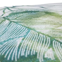 Key Cove Floral 2pc Outdoor Seat Cushion Set Green - Pillow Perfect