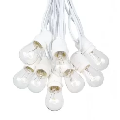 Novelty Lights Edison Outdoor String Lights With 50 In-Line Sockets White Wire 100 Feet 14 Novelty Lights Edison Outdoor String Lights With 50 In-Line Sockets White Wire 100 Feet -Outdoor Decoration Store GUEST 14b268f9 0655 4fcd 82e2 6a8c0bed828c