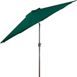 Northlight 9ft Outdoor Patio Market Umbrella With Hand Crank And Tilt, Hunter Green -Outdoor Decoration Store GUEST 15a65ad1 58f1 4b8b abc2 e8ee276ba7c2
