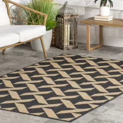 NuLOOM Geometric Trellis Indoor/Outdoor Area Rug -Outdoor Decoration Store GUEST 161c702a 41b1 4816 9e7e 404be5a1d39f