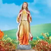 Collections Etc Hand-Painted Jesus Garden Statue Yellow -Outdoor Decoration Store GUEST 1654e1b8 8119 403a 93ab acc77e012f76
