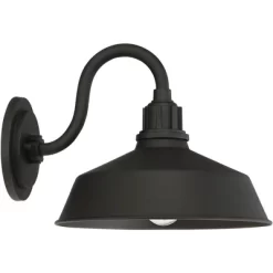 Franklin Iron Works Arnett Rustic Industrial Farmhouse Outdoor Barn Light Fixtures Set Of 2 Black Gooseneck 10 1/2" For Exterior Deck House Porch Yard 15 Franklin Iron Works Arnett Rustic Industrial Farmhouse Outdoor Barn Light Fixtures Set Of 2 Black Gooseneck 10 1/2" For Exterior Deck House Porch Yard -Outdoor Decoration Store GUEST 16936e8b 9517 4104 b0ab 19cd855e9612