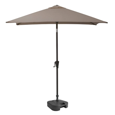 9' Square Titling Market Patio Umbrella With Base - CorLiving 14 9' Square Titling Market Patio Umbrella With Base - CorLiving - Image 12