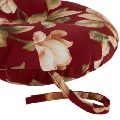 Set Of Two 15" Roma Floral Outdoor Bistro Chair Cushions - Kensington Garden -Outdoor Decoration Store GUEST 18948597 0552 4965 8a24 ec9e2838f9cc