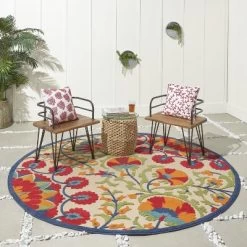 Nourison Aloha Transitional Floral Outdoor Rug -Outdoor Decoration Store GUEST 1967971d 3f28 419e a78c 86ae8631518e