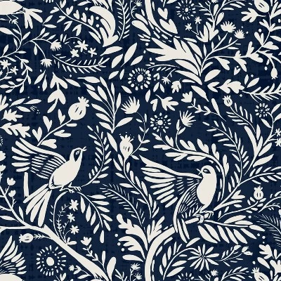 Suki Chinois Outdoor Throw Pillow Navy - Skyline Furniture 5 Suki Chinois Outdoor Throw Pillow Navy - Skyline Furniture - Image 3