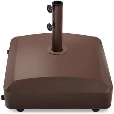 Best Choice Products Fillable Mobile Umbrella Base Heavy Duty Market Stand W/ 4 Wheels, 2 Locks, 123lb Capacity 10 Best Choice Products Fillable Mobile Umbrella Base Heavy Duty Market Stand W/ 4 Wheels, 2 Locks, 123lb Capacity - Image 8