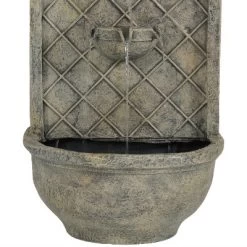 Sunnydaze Decor Sunnydaze 26"H Solar Polystone Messina Outdoor Wall-Mount Water Fountain 19 Sunnydaze Decor Sunnydaze 26"H Solar Polystone Messina Outdoor Wall-Mount Water Fountain -Outdoor Decoration Store GUEST 1d2d8afa 77b8 43e8 b482 695b1a048adb