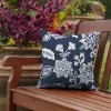 Arden Selections 16" X 16" Outdoor Decorative Throw Pillow Sapphire Ashland Jacobean -Outdoor Decoration Store GUEST 1e217b50 a2be 4dde 8f8f ab2f10e7a7ef