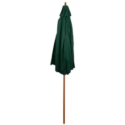 Northlight 8.5ft Outdoor Patio Market Umbrella With Wooden Pole, Green -Outdoor Decoration Store GUEST 1e97eaf7 0fcd 43fe b53d 4fb5aff26776