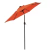 7.5' X 7.5' Solar LED Patio Umbrella Orange - Wellfor 2 7.5' X 7.5' Solar LED Patio Umbrella Orange - Wellfor -Outdoor Decoration Store GUEST 1f6abe9e 7af1 4718 9a3f 0582ec94b29e