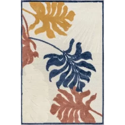 NuLOOM Tova Colorful Floral Indoor/Outdoor Area Rug -Outdoor Decoration Store GUEST 20821b4e c1ec 4221 99a1 9d2a67abe85c