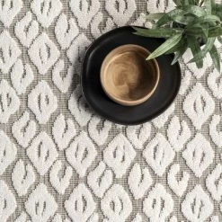 NuLOOM Stacey Textured Modern Geometric Indoor/Outdoor Patio Area Rug -Outdoor Decoration Store GUEST 21fcc865 eba0 484b 9f15 ff6172c8a0b4