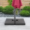 67.9lbs Square Deluxe Patio Base For Heavy And Offset Umbrella Gray - CorLiving 2 67.9lbs Square Deluxe Patio Base For Heavy And Offset Umbrella Gray - CorLiving -Outdoor Decoration Store GUEST 2450107a 3878 414a 9840 1a7148794d58