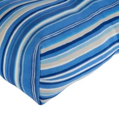 Sapphire Stripe Outdoor Seat Cushion - Kensington Garden 11 Sapphire Stripe Outdoor Seat Cushion - Kensington Garden -Outdoor Decoration Store GUEST 25f1401a 0055 4d1b 863b d0f0696c3571