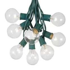 Novelty Lights 100 Feet G50 Globe Outdoor Patio String Lights, Green Wire -Outdoor Decoration Store GUEST 26e926b4 474d 48c3 bf66 69560c15c58b