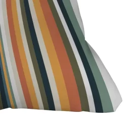 Sheila Wenzel Ganny Mid Century Stripes Outdoor Throw Pillow - Deny Designs