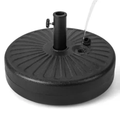 Costway 20'' Patio Fillable Round Umbrella Base Stand Holder Fit Pole 1.5''/1.9'' Outdoor -Outdoor Decoration Store GUEST 2905ec15 eb1e 44cd 8c60 c2a621febe62