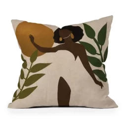 Nawaal Illustrations Release Outdoor Throw Pillow - Deny Designs -Outdoor Decoration Store GUEST 2a9d5737 85bd 4450 8978 cb5e537135df